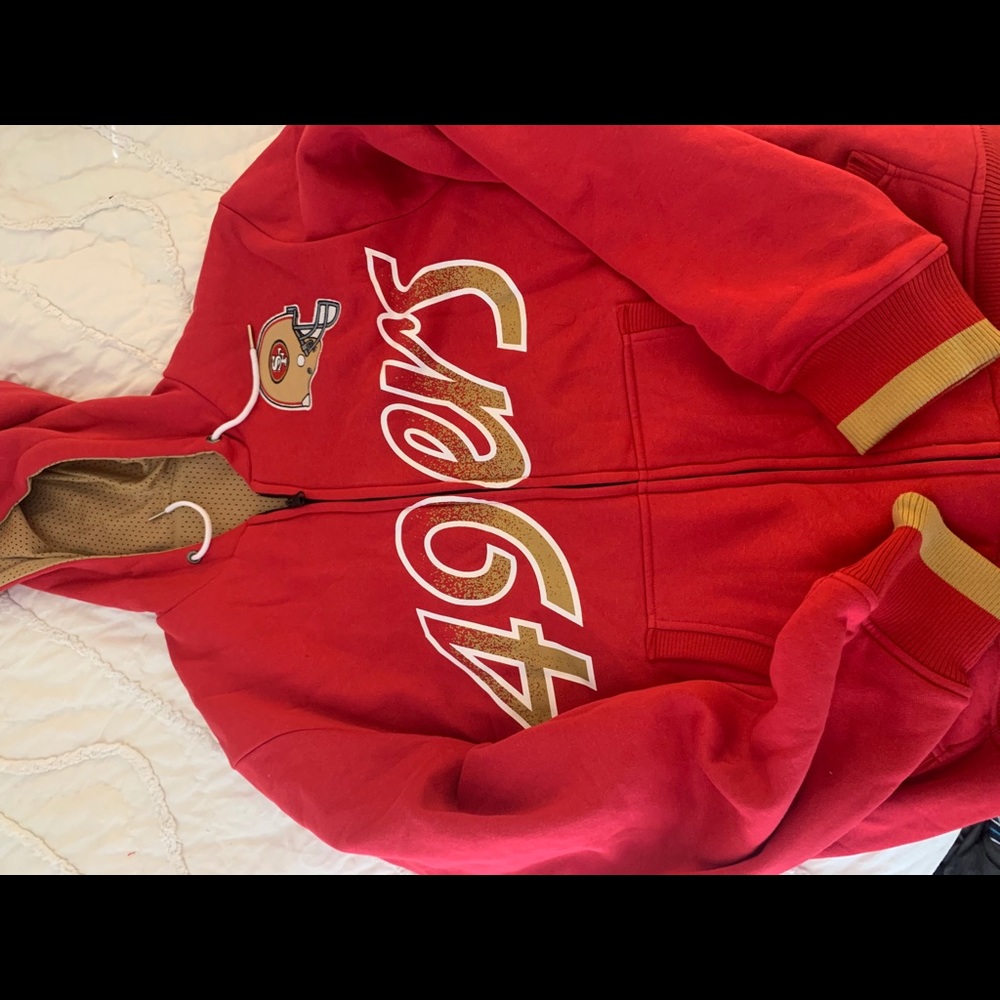 Reversible 49ers jacket